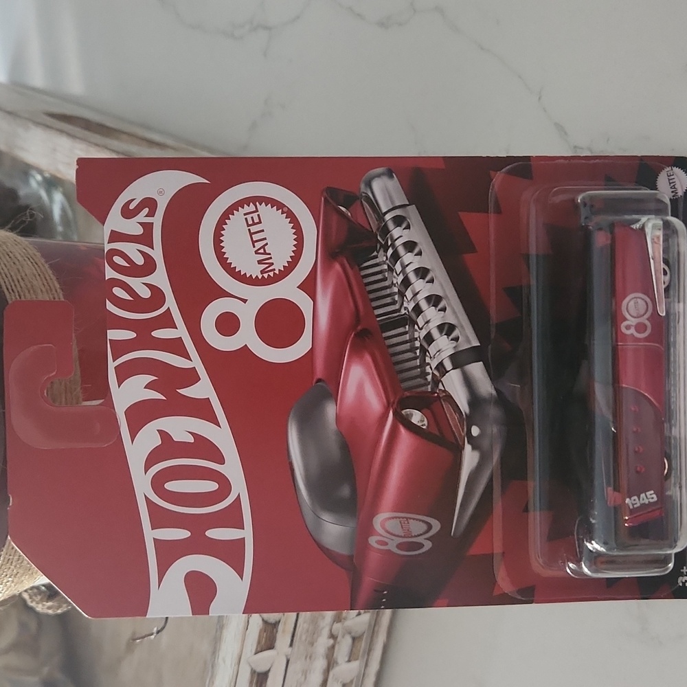 Hot Wheels Red 80s Car Die-Cast